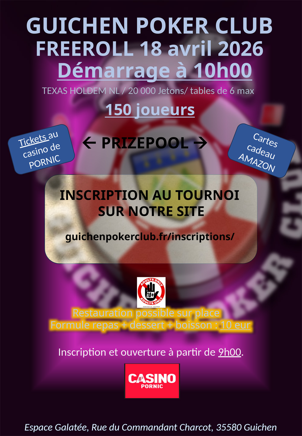 affiche freeroll